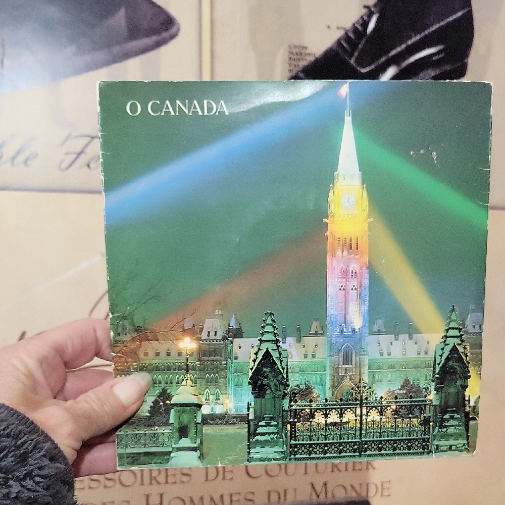 O Canada 45 rpm vinyl Record